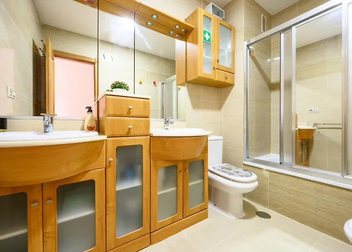 شقة Apartamento Litoral Blue مالقة
